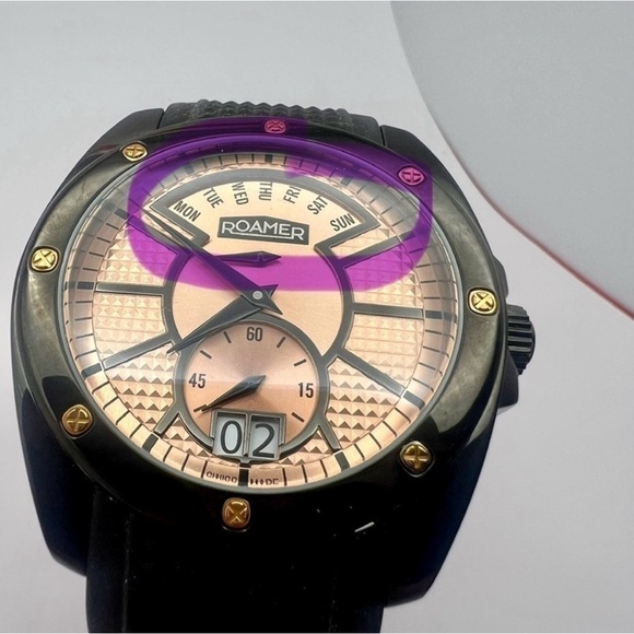 Roamer R-Line Swiss Quartz Men’s Multifunction Watch Model 711850-49-65-07 - Picture 2 of 11